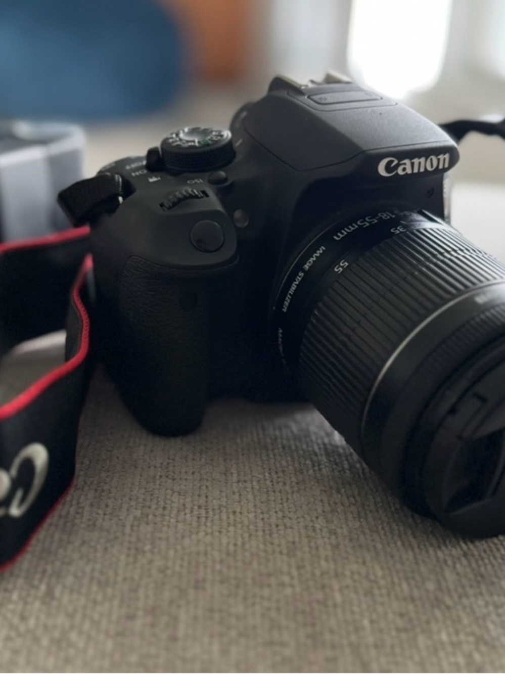 Canon Rebel Ti5 Black DSLR with 18-55mm Kit Lens